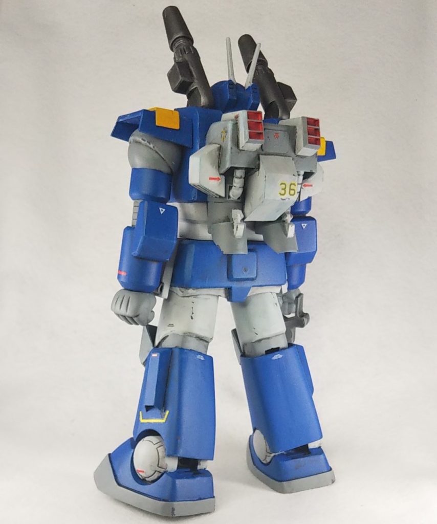 旧キット 1/100 ガンキャノン重装型–3枚目/制作者：エス