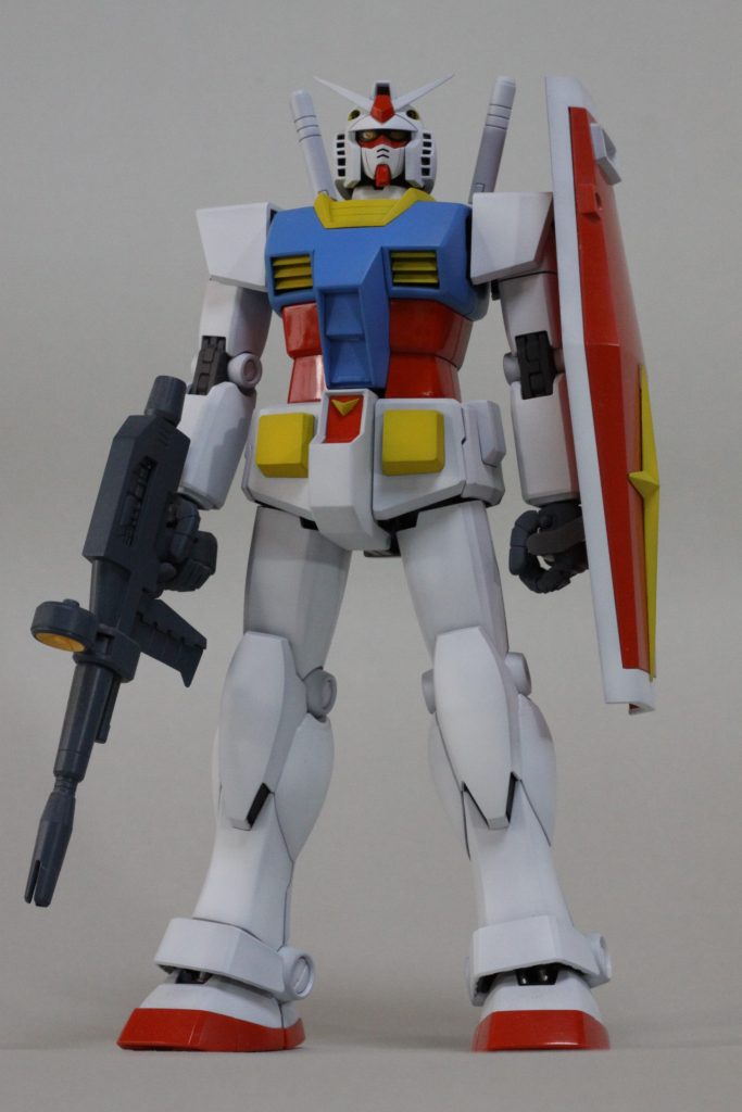 発売当時に作りましたが、最近黄色の部分だけ塗り直しました。