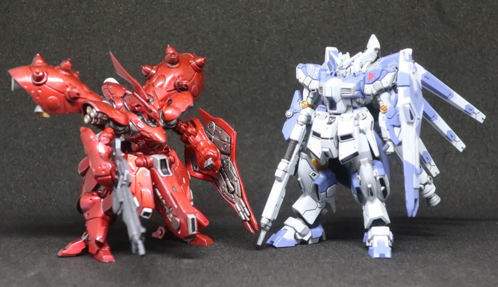 ナイチンゲールと合わせるため、光沢で完成としました。