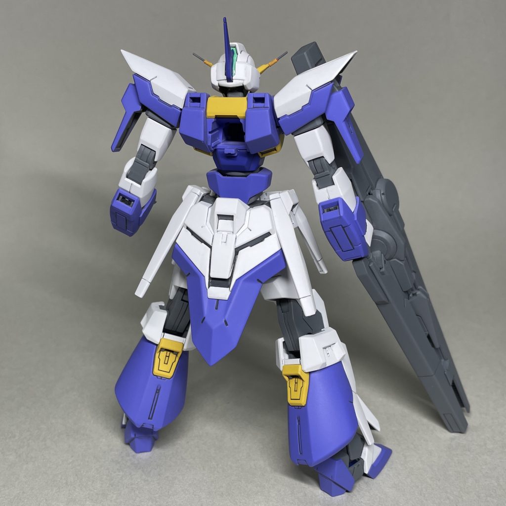 Cファンネルとコアファイターを外した状態、後ろから