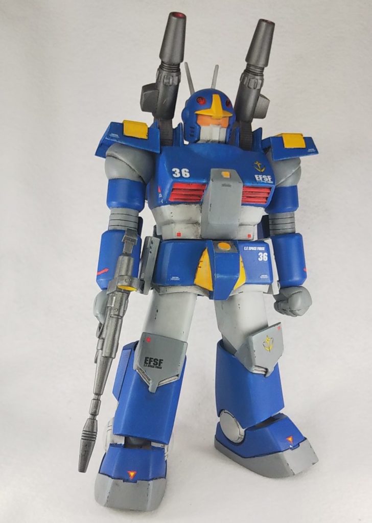 旧キット 1/100 ガンキャノン重装型–2枚目/制作者：エス