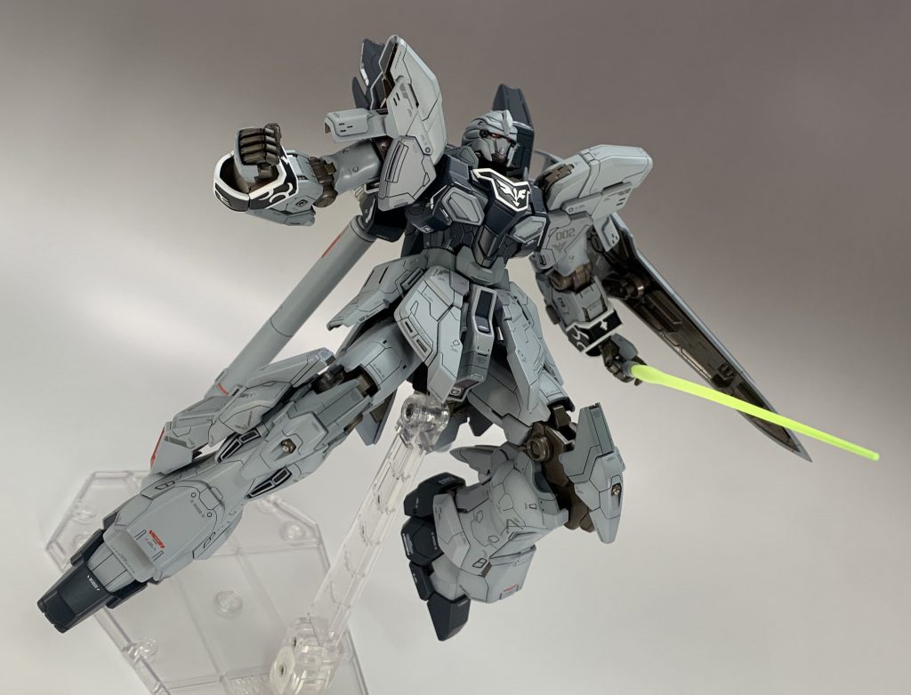 躍動感のあるショット。ありがちですが...