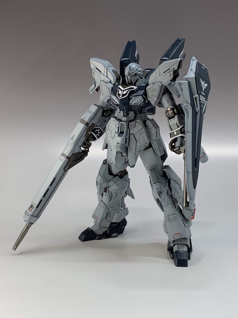 俯瞰にて立ち姿です。キットの優秀さに助けられてます。