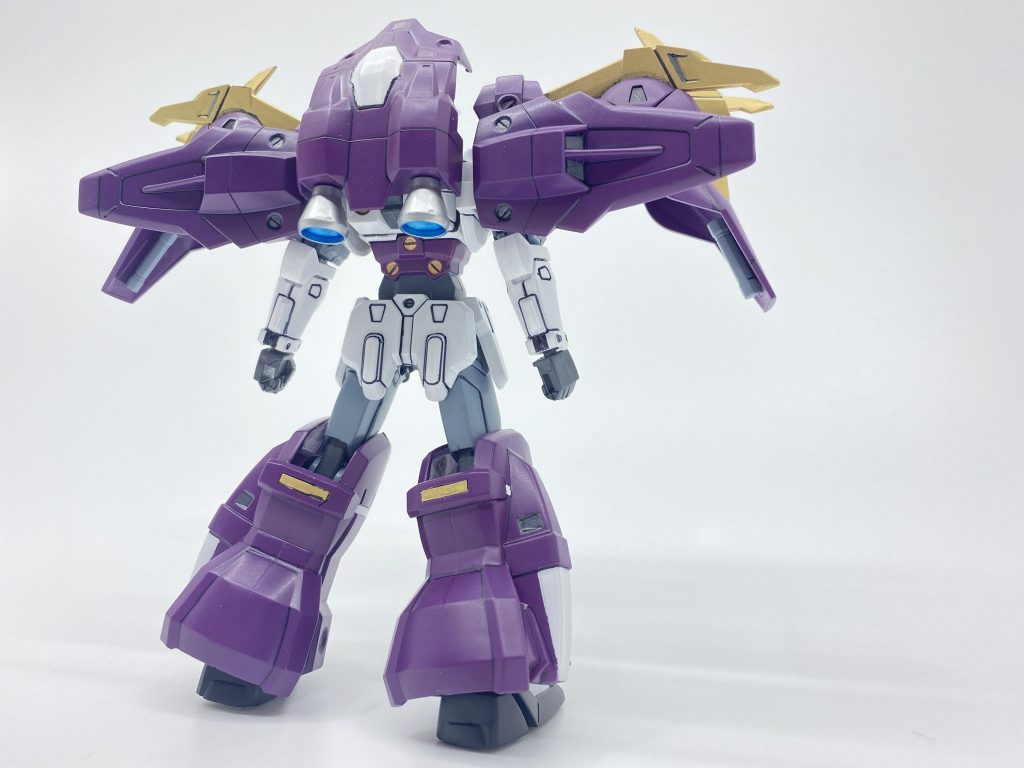 バーニアは個人的好みで青にしました。