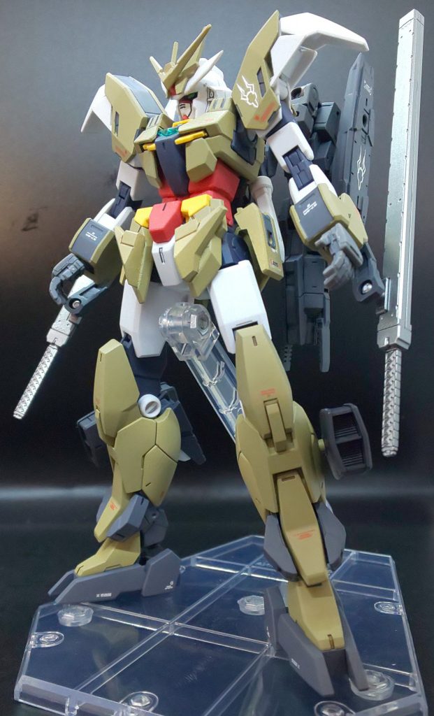 山羊座のアルシャートは、2振りの剣のみを武器としています。