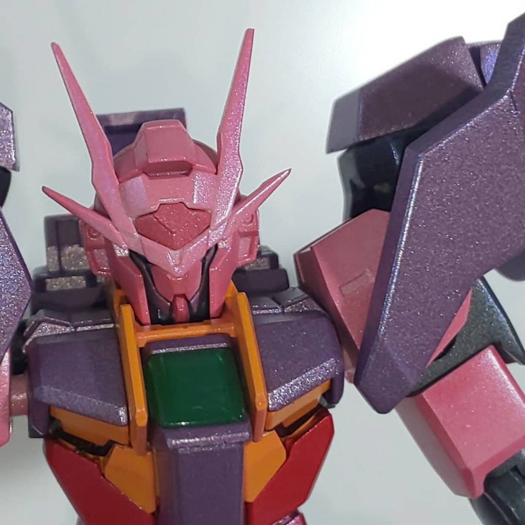 トランザムカラー(3色)は、アクリジョンで調色したオリジナルです。