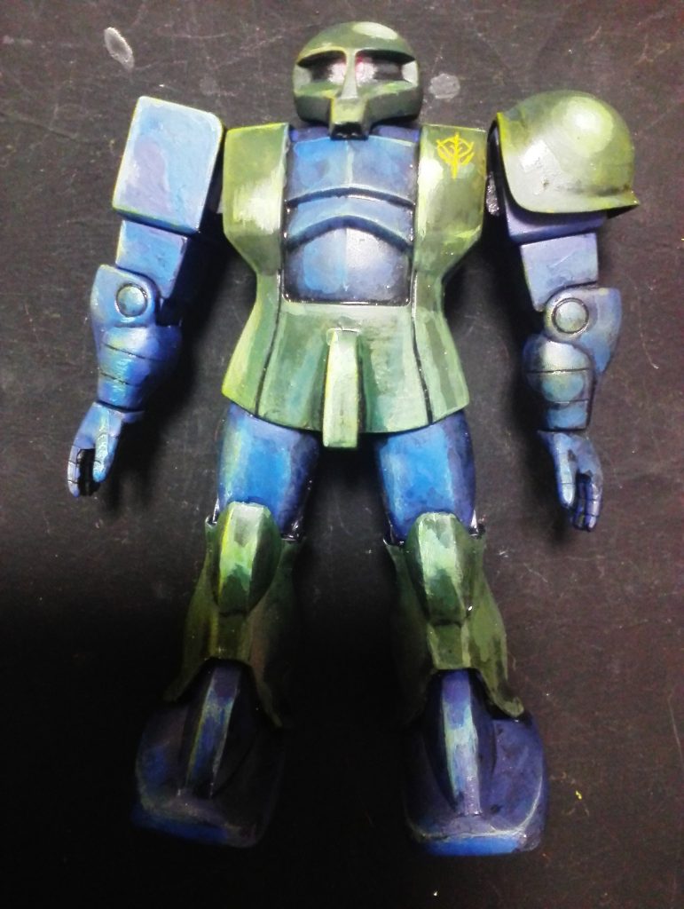 旧キット３００円旧ザク–2枚目/制作者：しまたろう