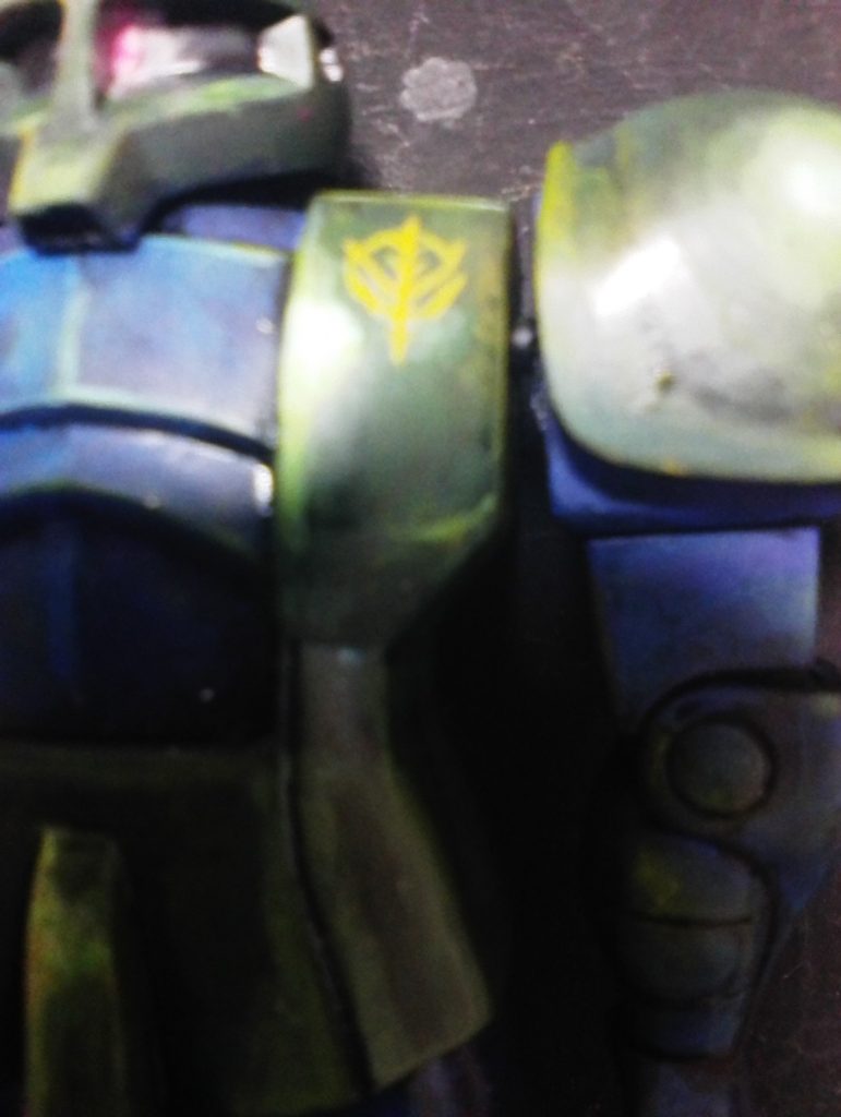 旧キット３００円旧ザク–3枚目/制作者：しまたろう