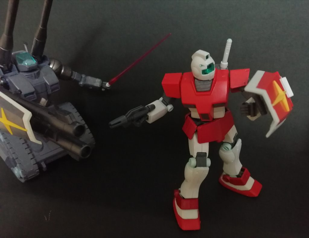 この機体に護衛はいらない気もするけど護衛するジム