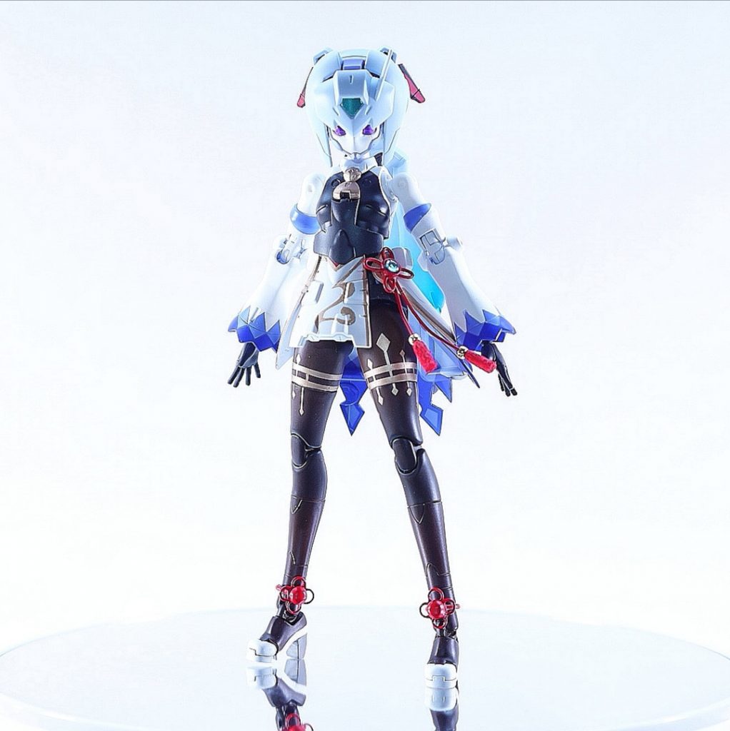 頼れるアタッカー、甘雨。モビルドールサラをベースに作りました。甘雨型のアンドロイドってイメージです。