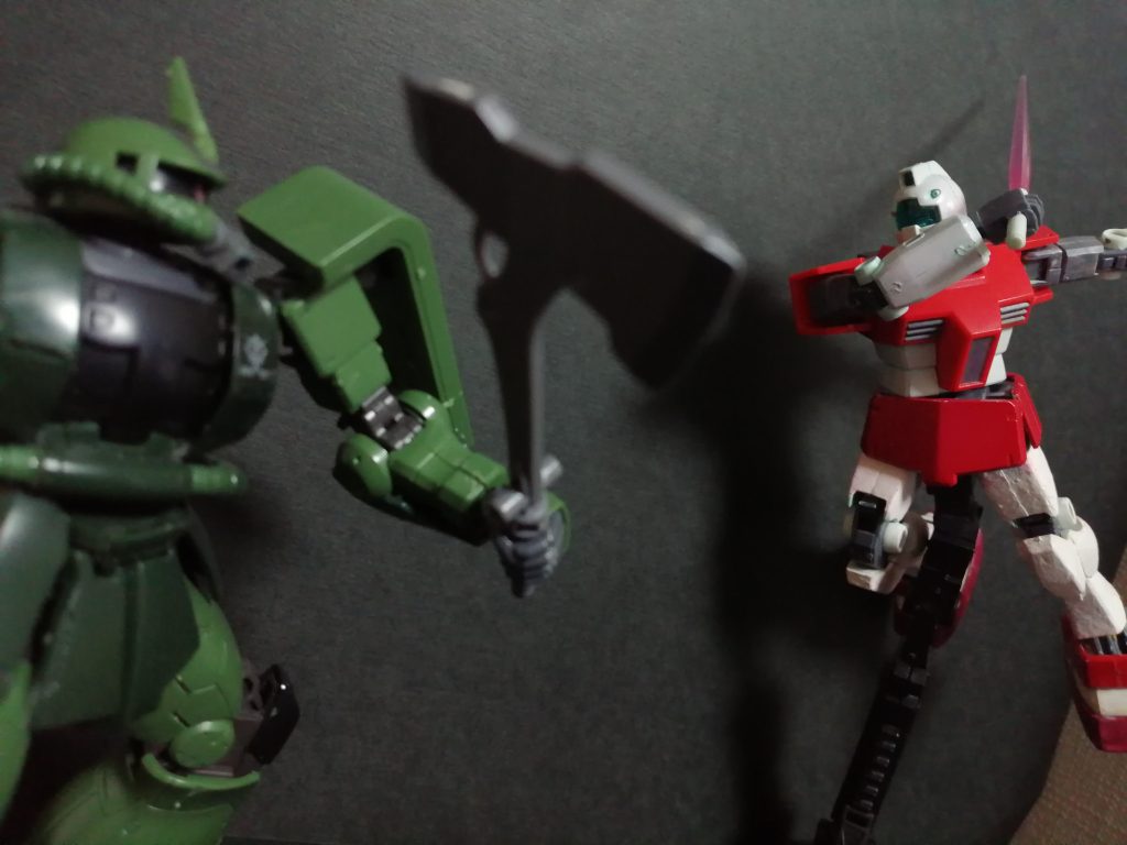 このアングルだとゲート跡がよく見える