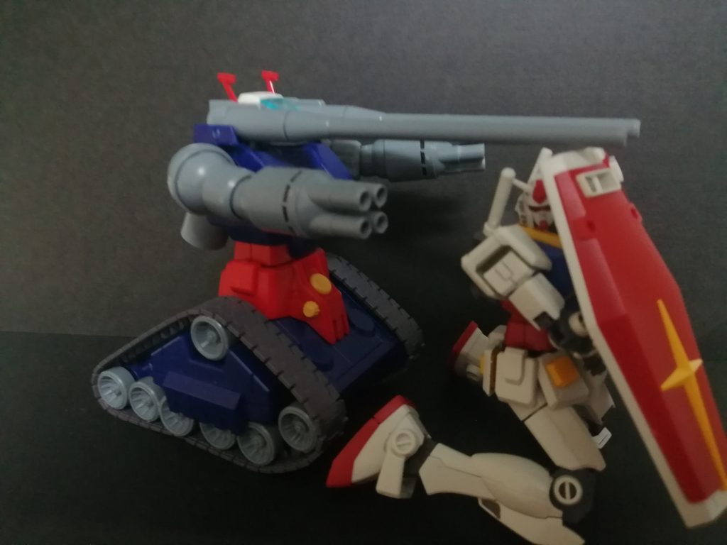 嵐の中で輝く夢を諦めなかったガンタンク防御力と火力が暴力的