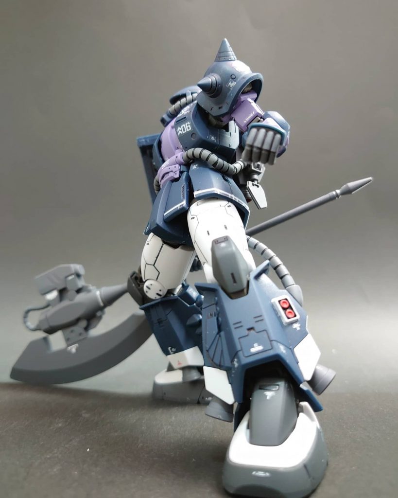 紺とか黒の成型色はつや消し感がよく出て好きです✌️