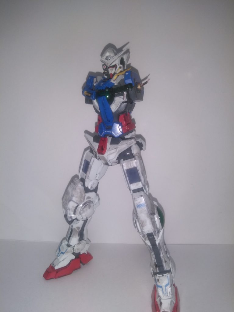 正面墨入れ流し込みタイプでやりましたνガンダムと一緒のやり方です