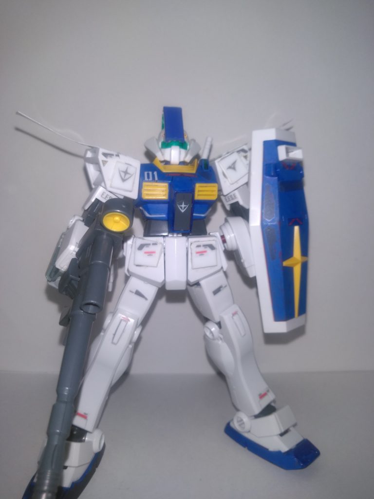 正面ライフルは量産機ということで変更可能です