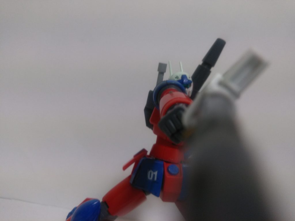 ビームライフルもこちらも量産機ということで武装は変更可能です