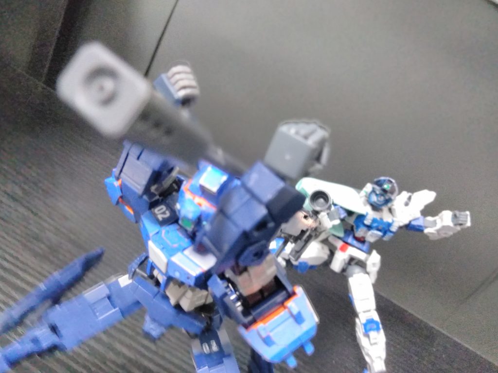 重い…担がせるスナイパーSECONDしかも頭の上