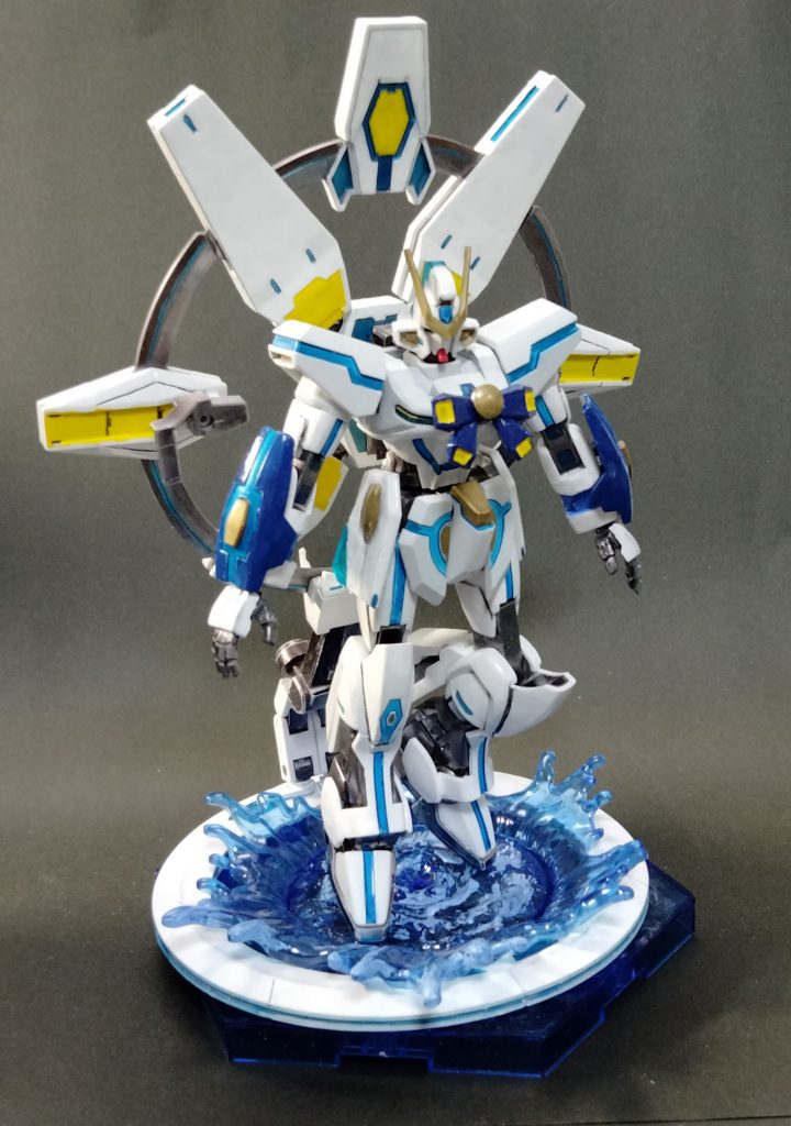 これもやりたかった構図です。水辺に降り立つ、まさに水の妖精って感じで(笑)