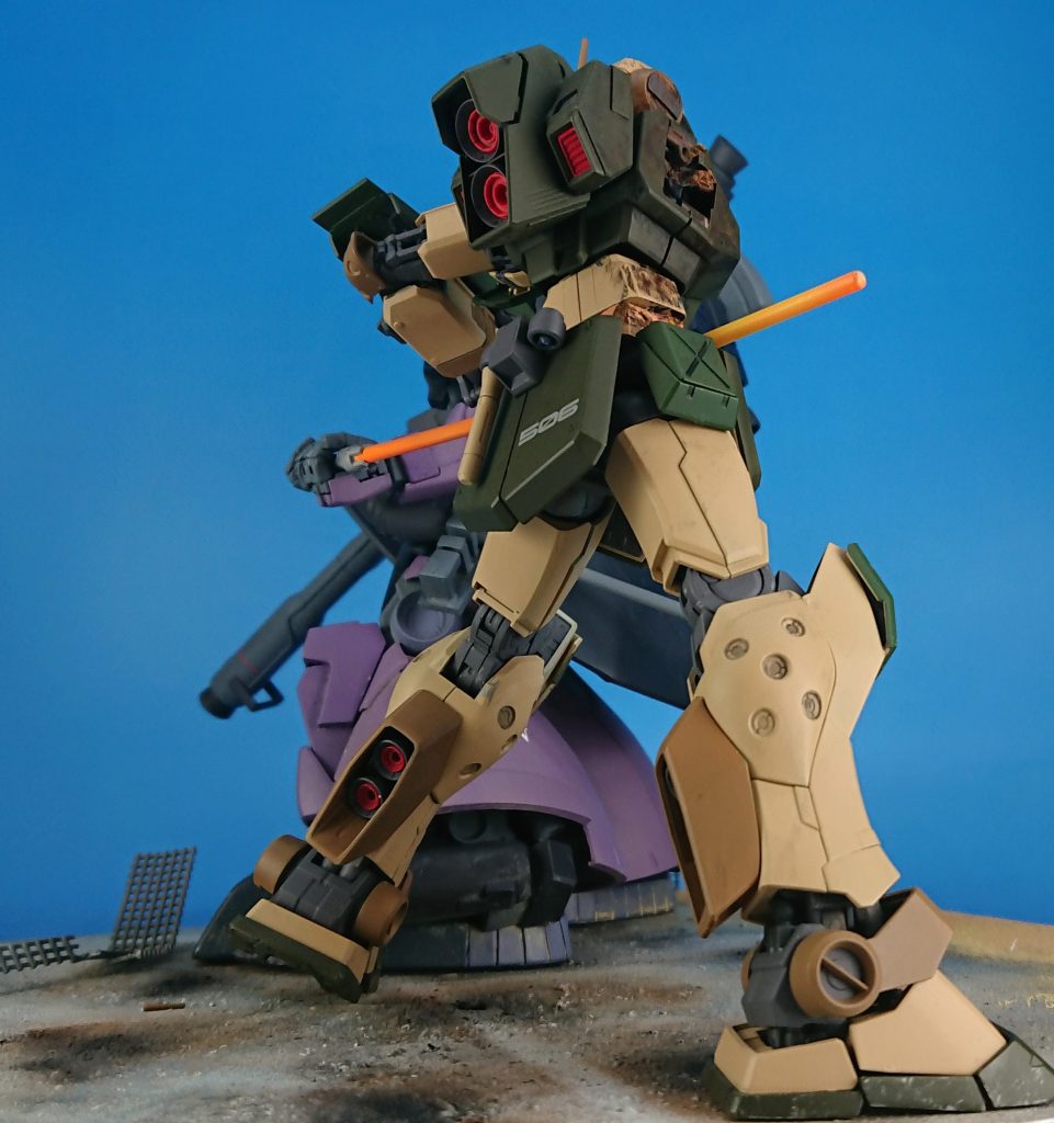 熱砂の襲撃 -仮想MGプロトドムトローペン -–8枚目/制作者：あかつく。