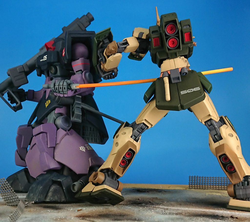 熱砂の襲撃 -仮想MGプロトドムトローペン -–7枚目/制作者：あかつく。