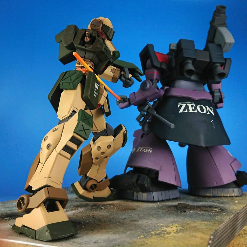 熱砂の襲撃 -仮想MGプロトドムトローペン -–6枚目/制作者：あかつく。