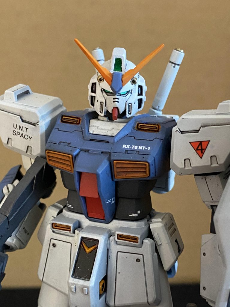 肩をジム改のに変更、頭部小顔、首延長、胴体延長