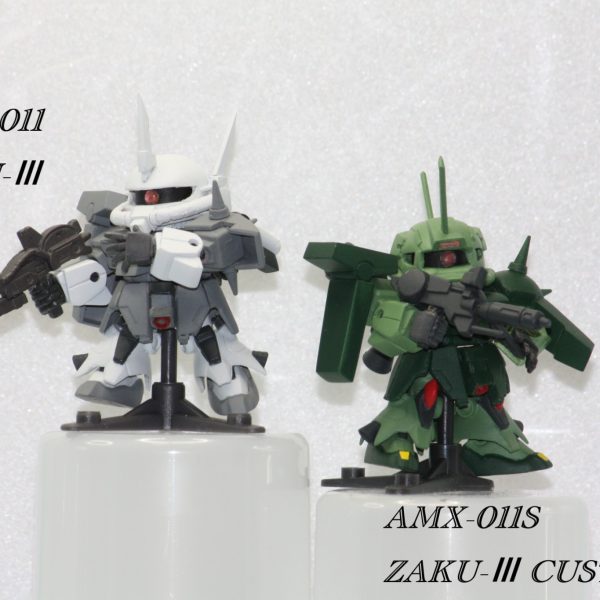 AMX-011「ザクⅢ」＆AMX-011S「ザクⅢカスタム」