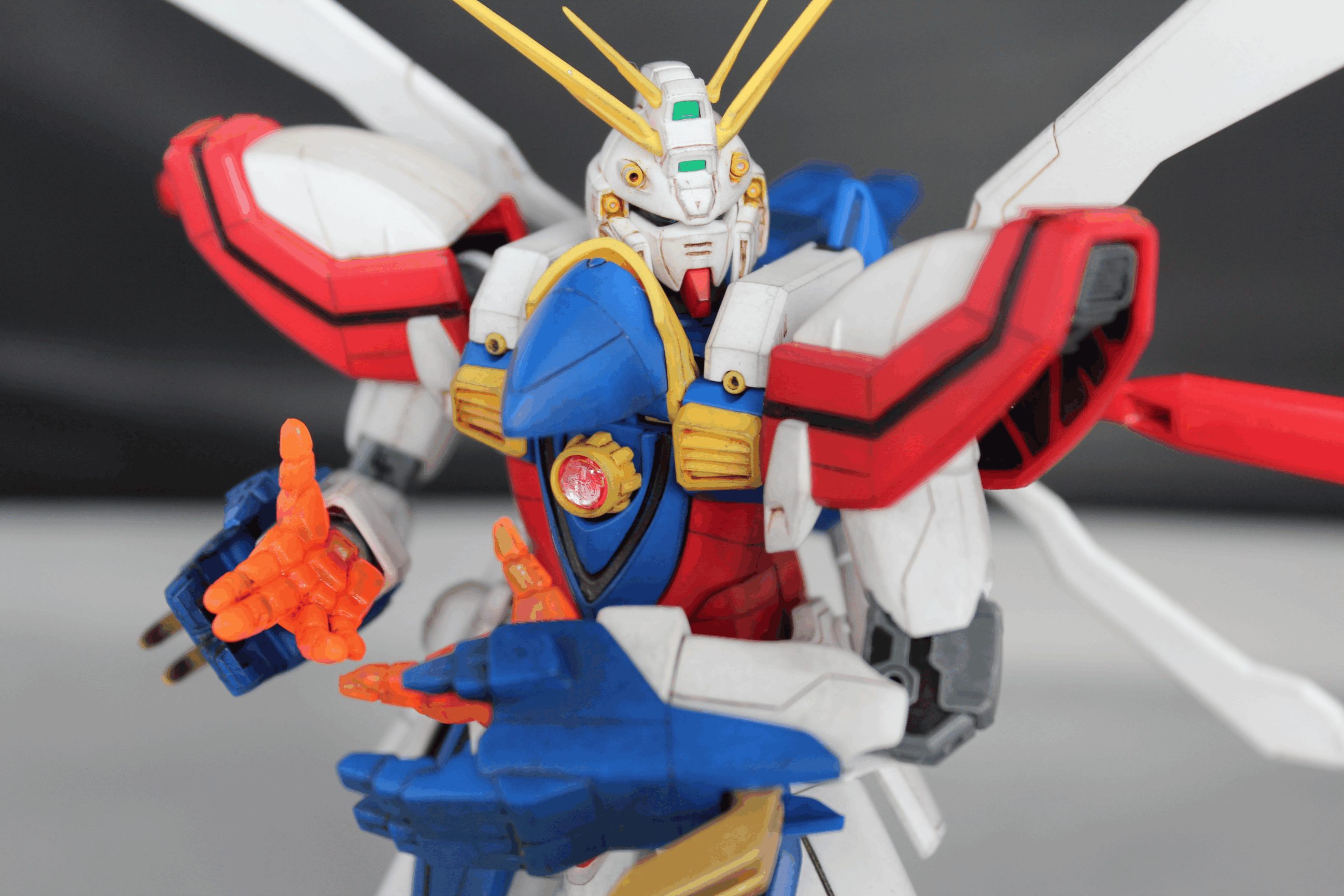 Mg Gガンダム ゴッドガンダム Yosさんのガンプラ作品 Gunsta ガンスタ