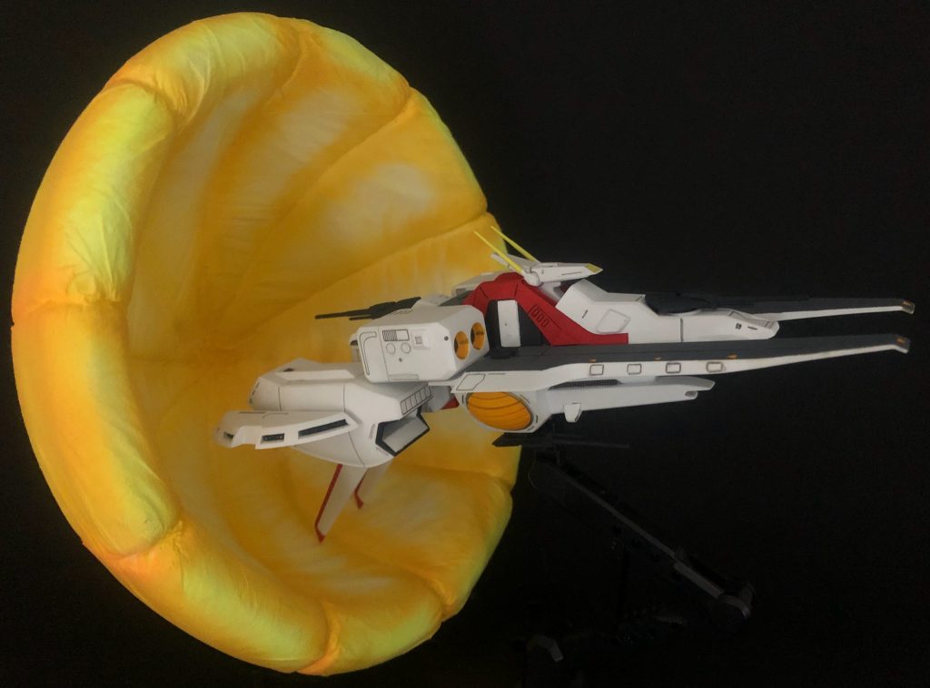 黒背景でも撮影してみました。結構それっぽくなっているような気がします。