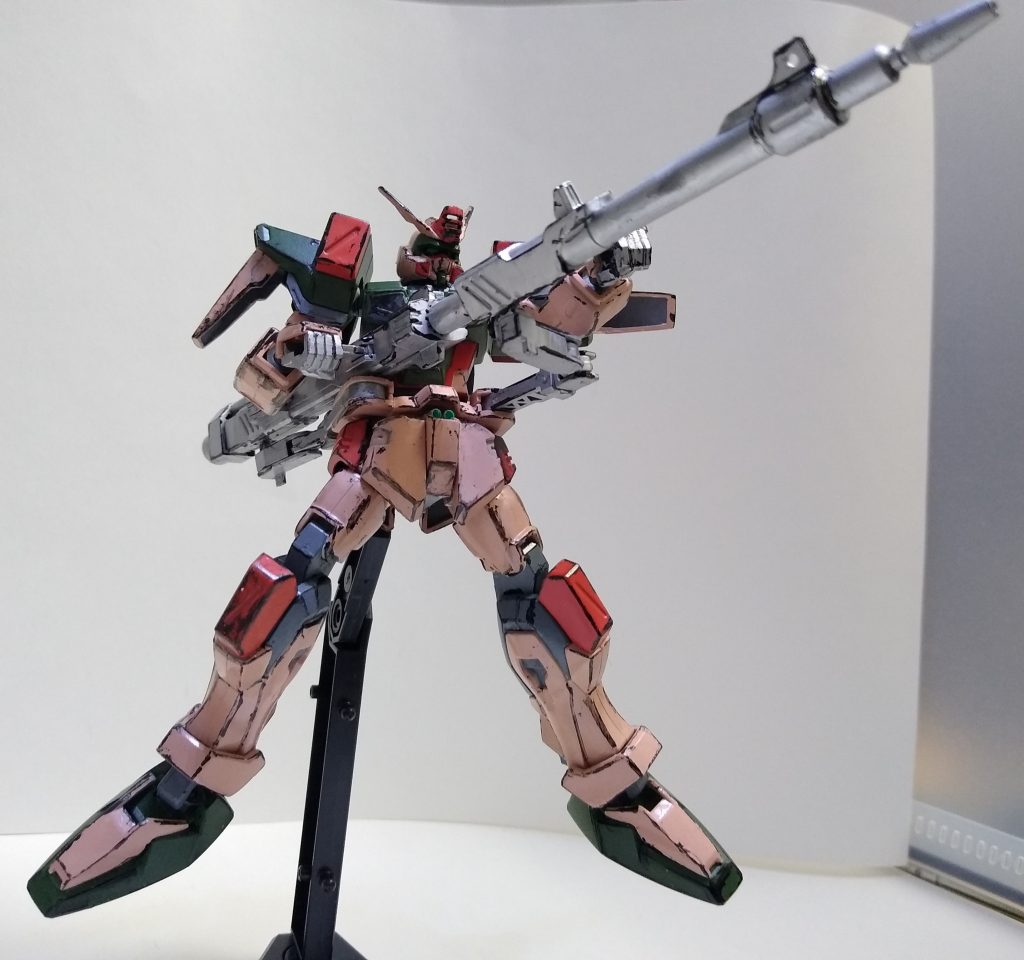 HG バスターガンダム–3枚目/制作者：むすも