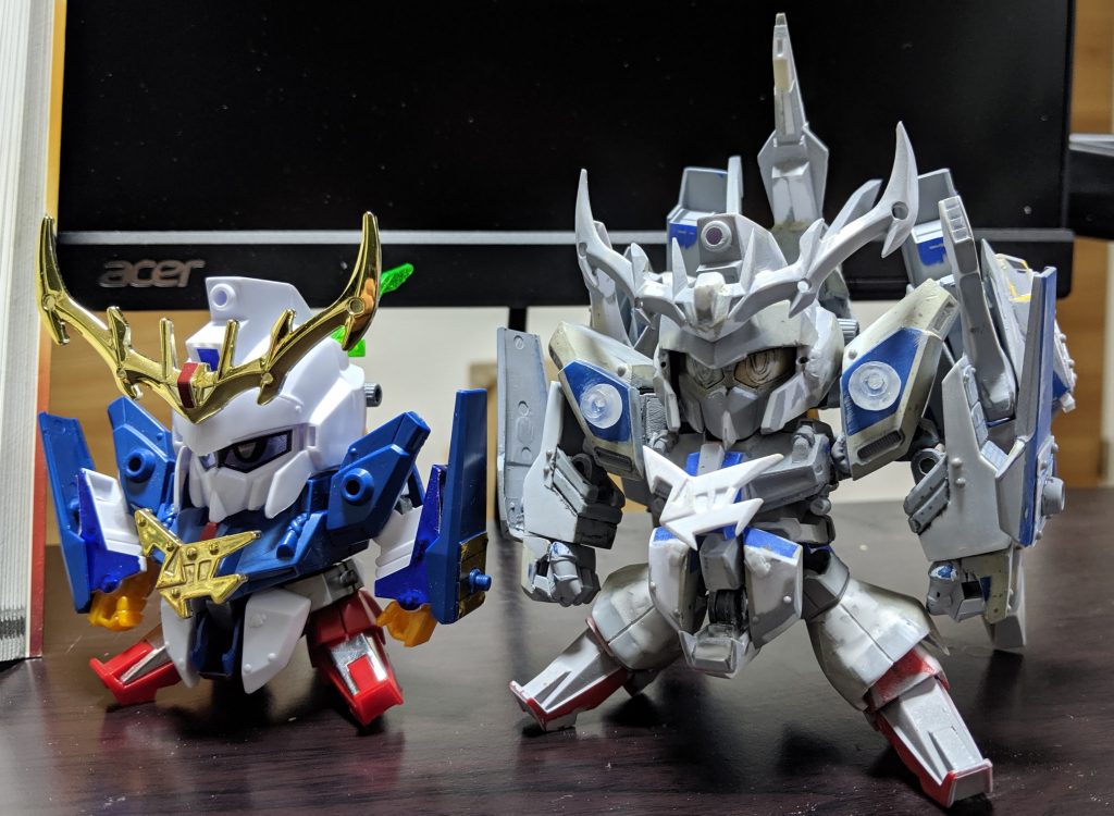 つくりかけ時の元キット比較(SD時)