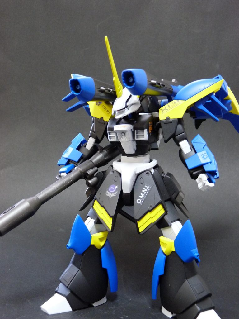 シュラークの方は接続軸を少し伸ばし、取り回しが以前よりきくように改造してみました。