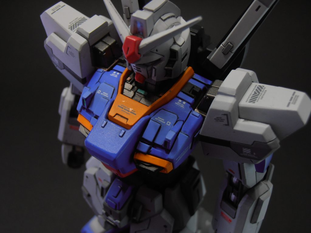 HGUC ガンダムMk-Ⅱ(REVIVE)を工作、全塗装しました–2枚目/制作者:sararan ch