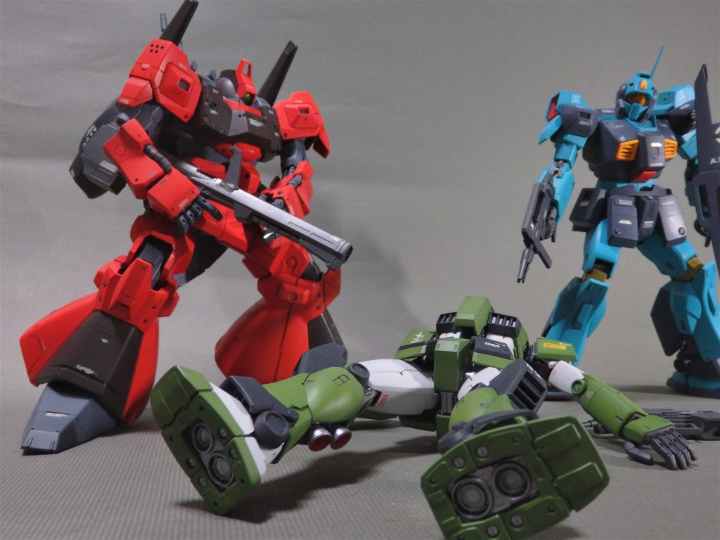 ジャブロー降下作戦風・・・・