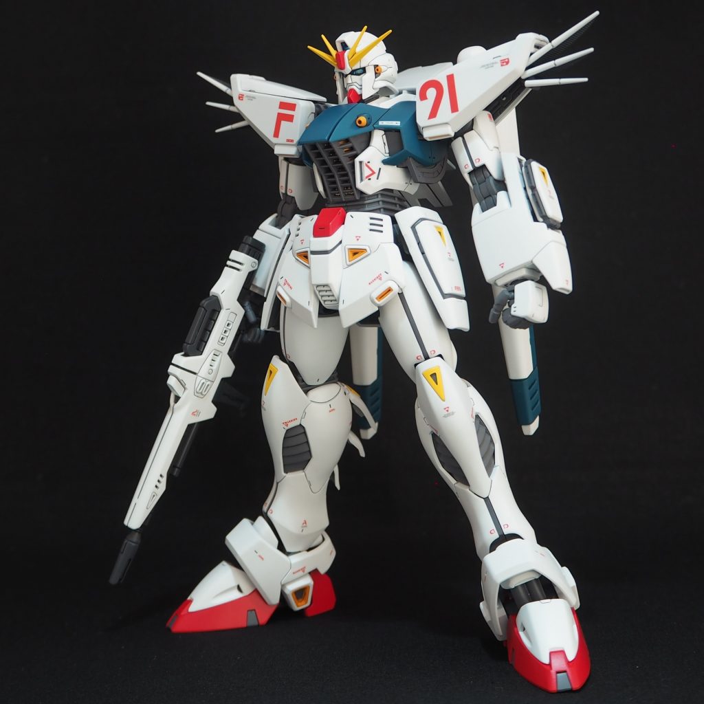 フェイスオープン&放熱フィン展開&脚部スラスター展開！