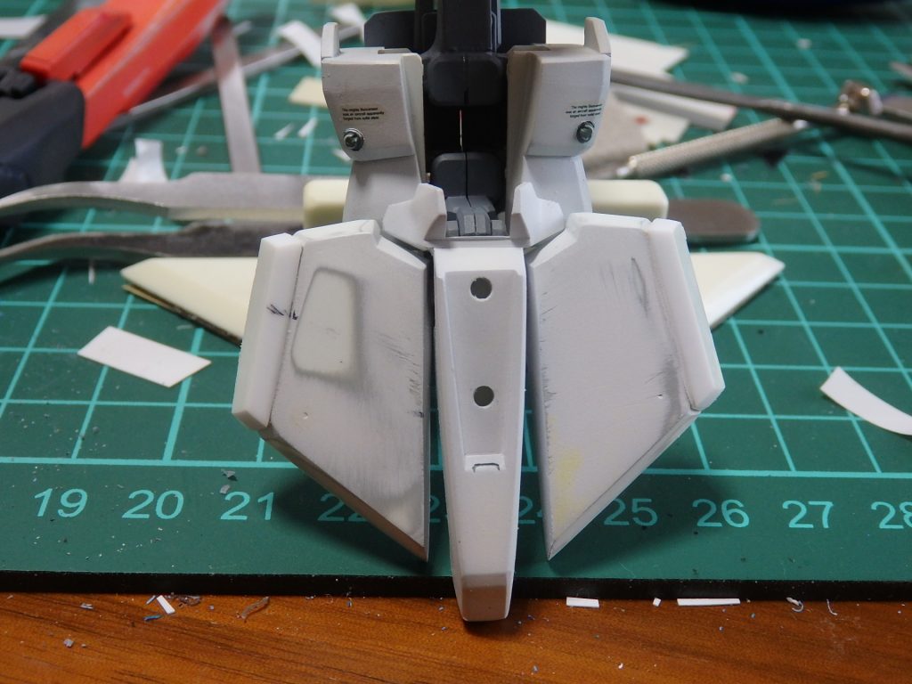 元々 延長 幅まししてあったものを更に横に幅まし。