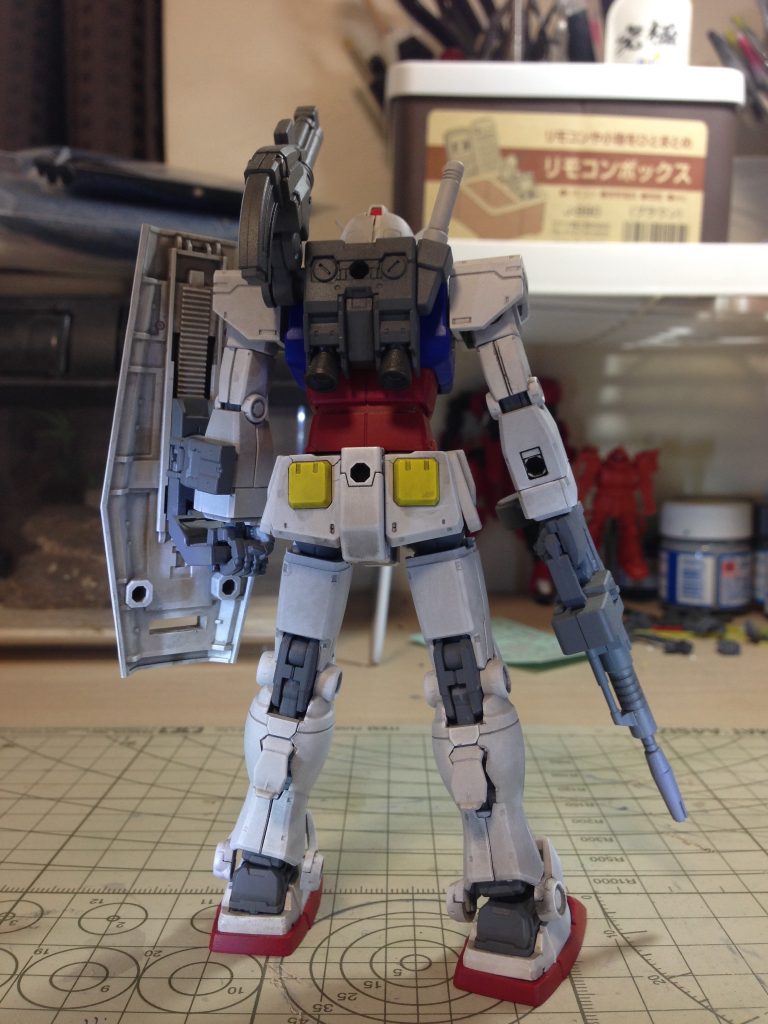 ガンダム(origin版)–3枚目/制作者：@shihuku_1990