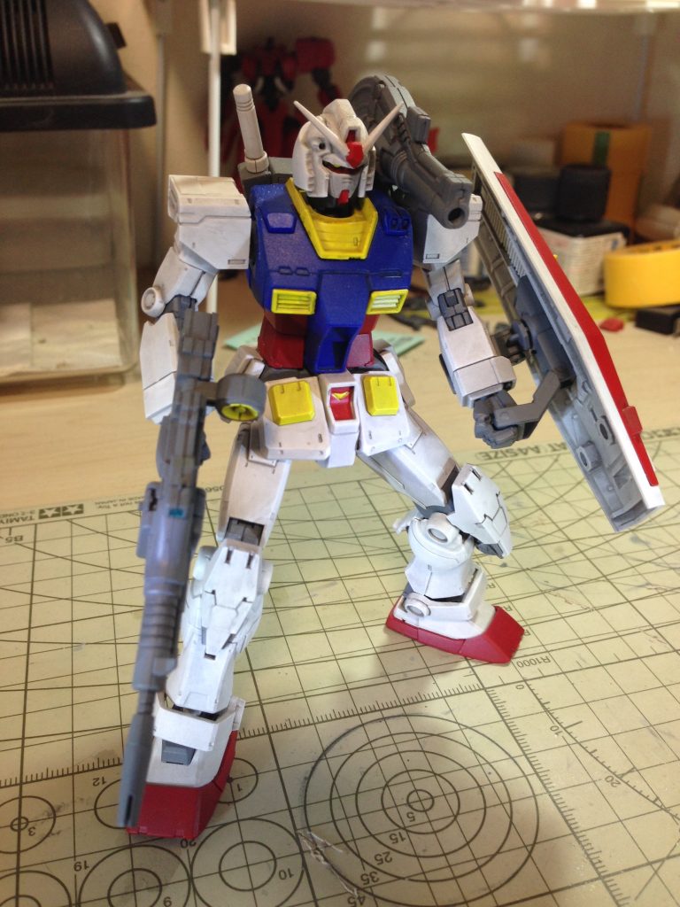 ガンダム(origin版)–5枚目/制作者：@shihuku_1990