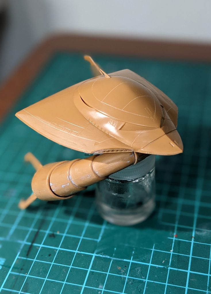 合わせ目消し終了。