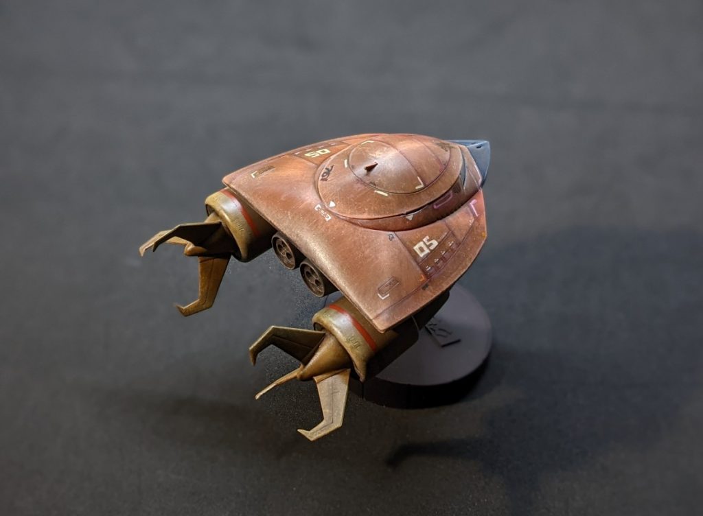 最後の仕上げで落としてツノ折れました（泣）