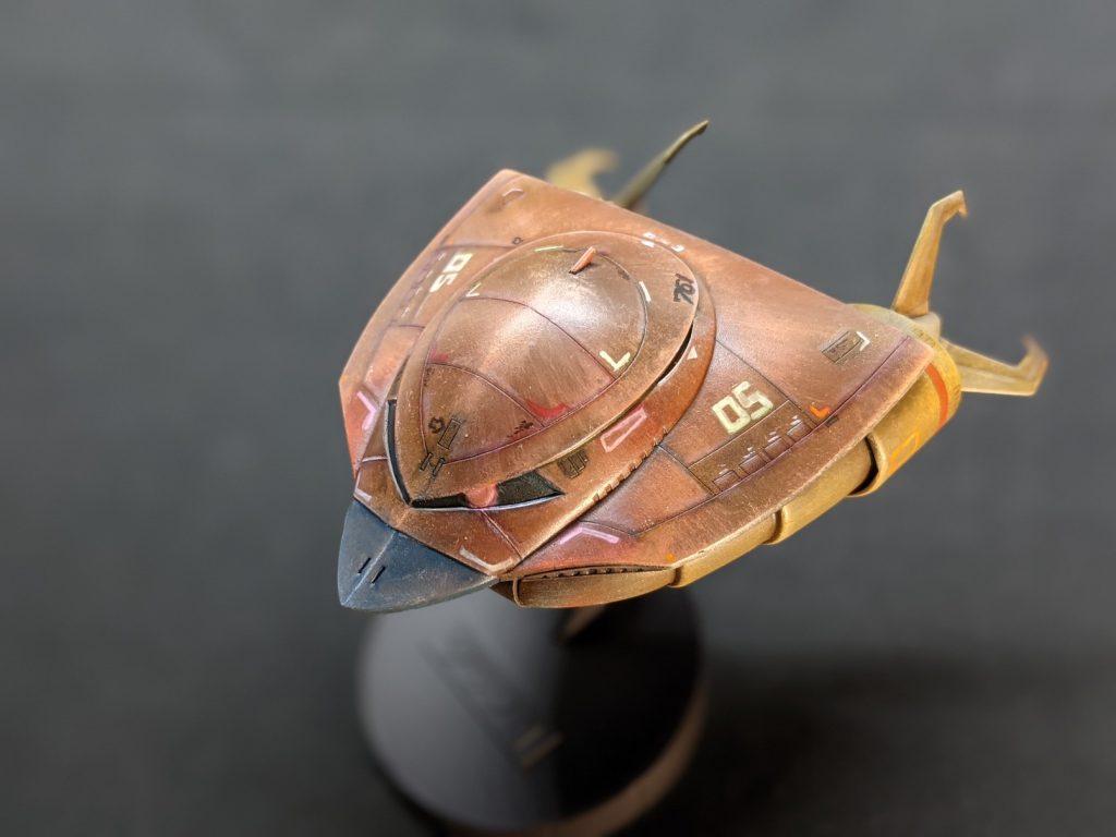 デカールも禁止なので全て手書きです。