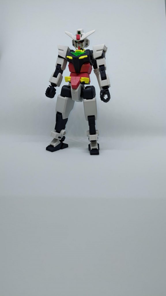 コアガンダム自体は墨入れと艶消しのみの簡単仕上げアーマーの脱着で塗装はげるのが嫌なので塗装は見送りましたで、ファイナルフュージョン承認！！