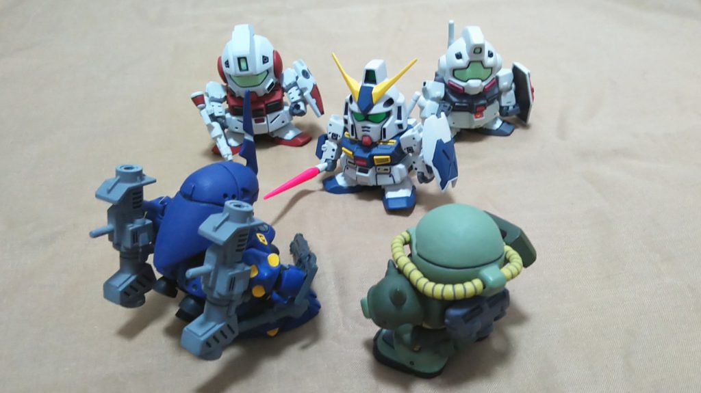 SD ガンダムNT-1アレックス–5枚目/制作者：ムシキャノン