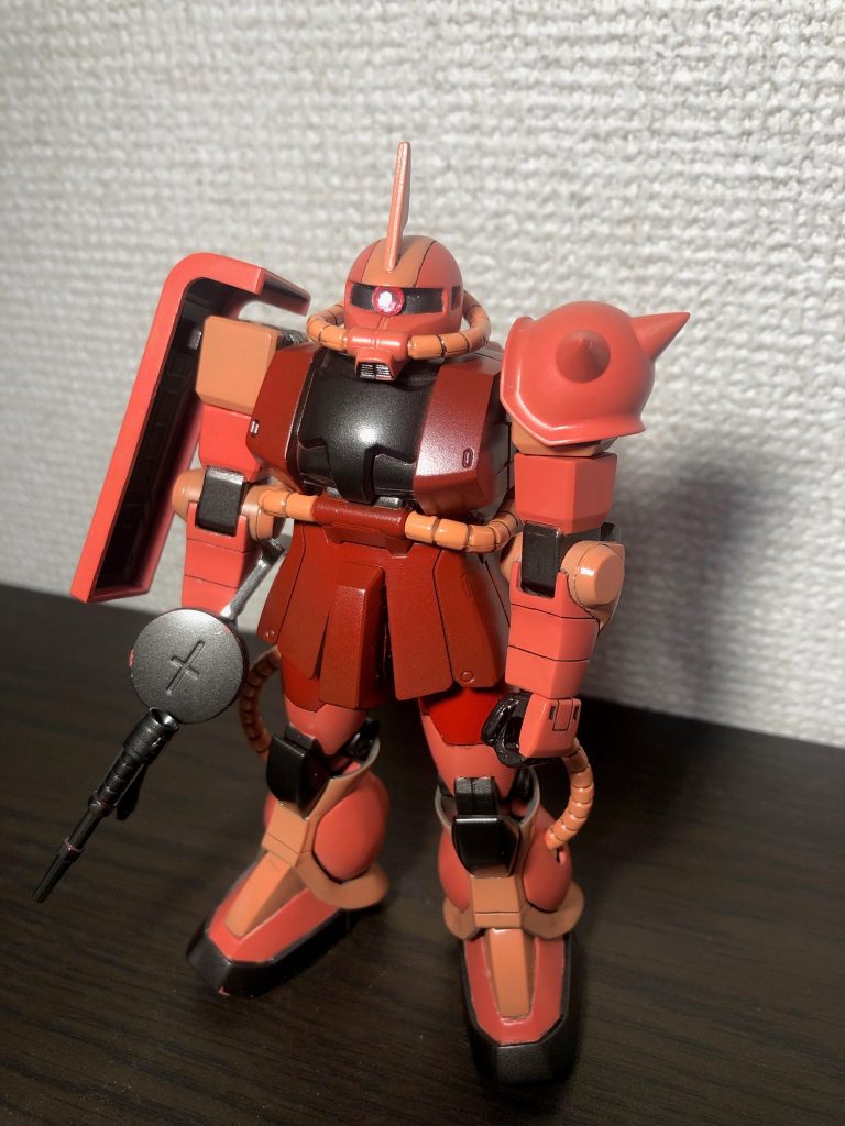 モノアイをびーずにて表現しました。