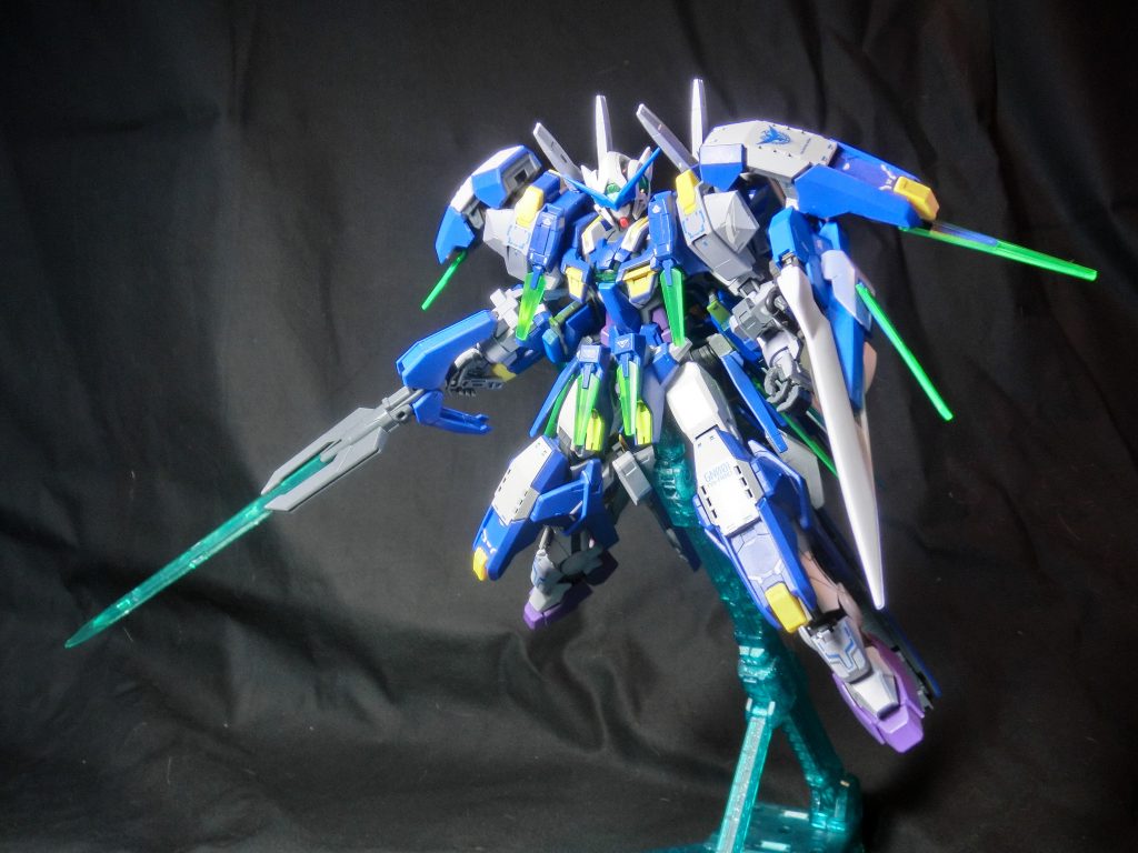 シュヴェルトライテ　ノーマル形態　前アメージングエクシアのアバランチ化を施し、更に、近接武装を追加をし戦力強化を図る