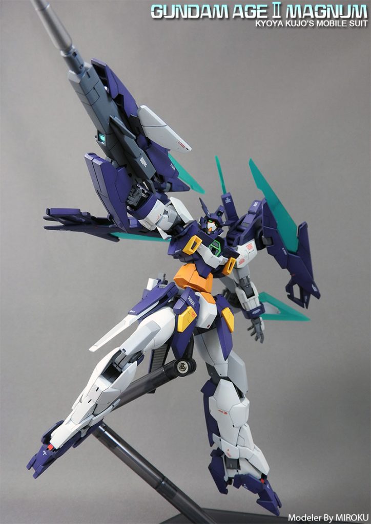 HGBD　ガンダムＡＧＥⅡマグナム–3枚目/制作者：MIROKU