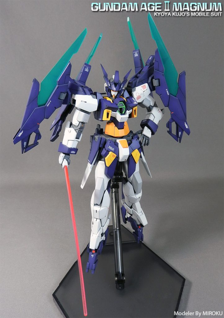 HGBD　ガンダムＡＧＥⅡマグナム–2枚目/制作者：MIROKU