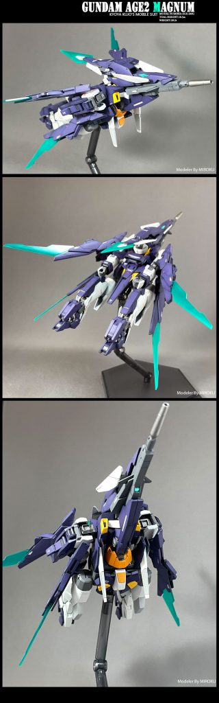 HGBD　ガンダムＡＧＥⅡマグナム–3枚目/制作者：MIROKU