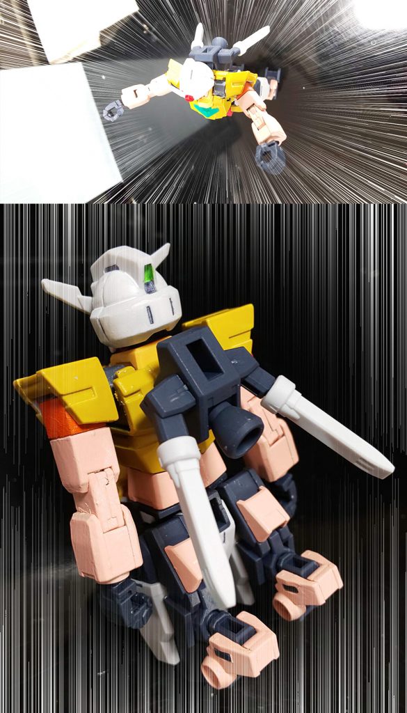 「コアチェンジ！ドッキング・ゴー！」但し合体シーケンスは省略！