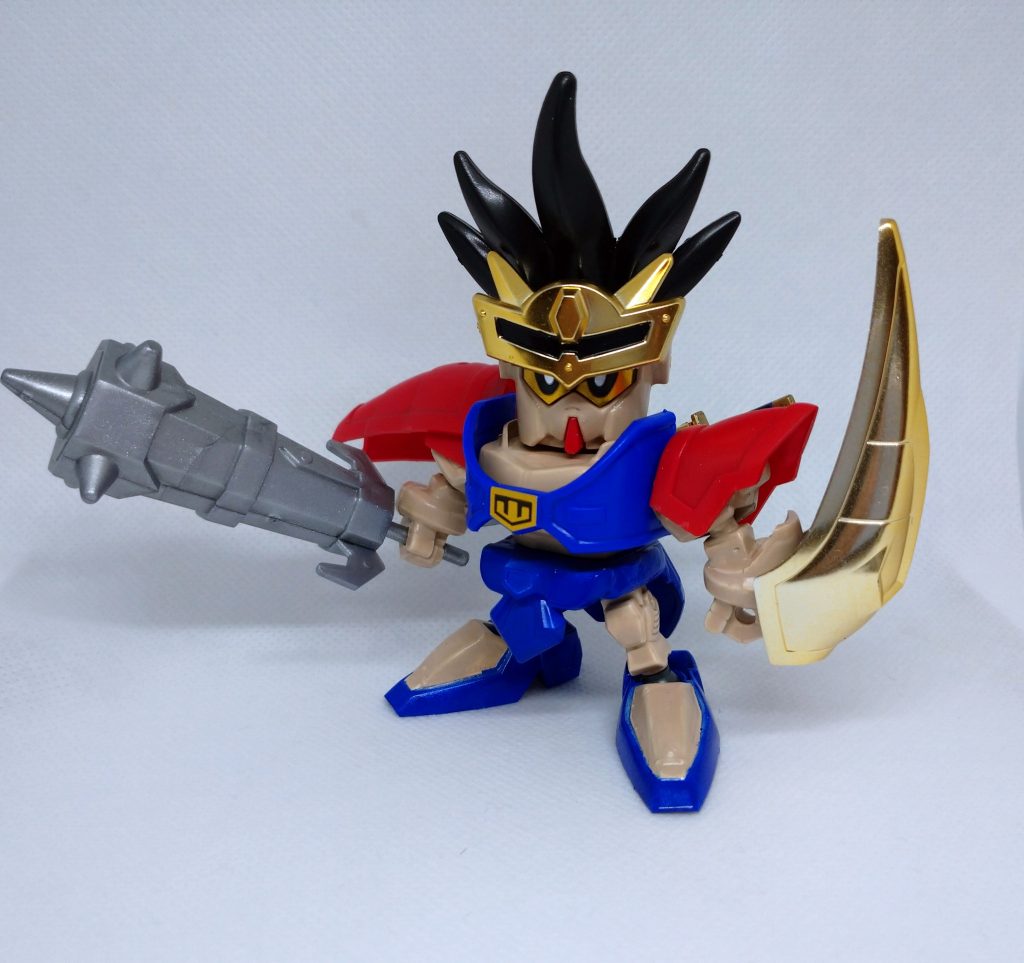 武器は、巨大な棍棒「暁星」【ぎょうせい】